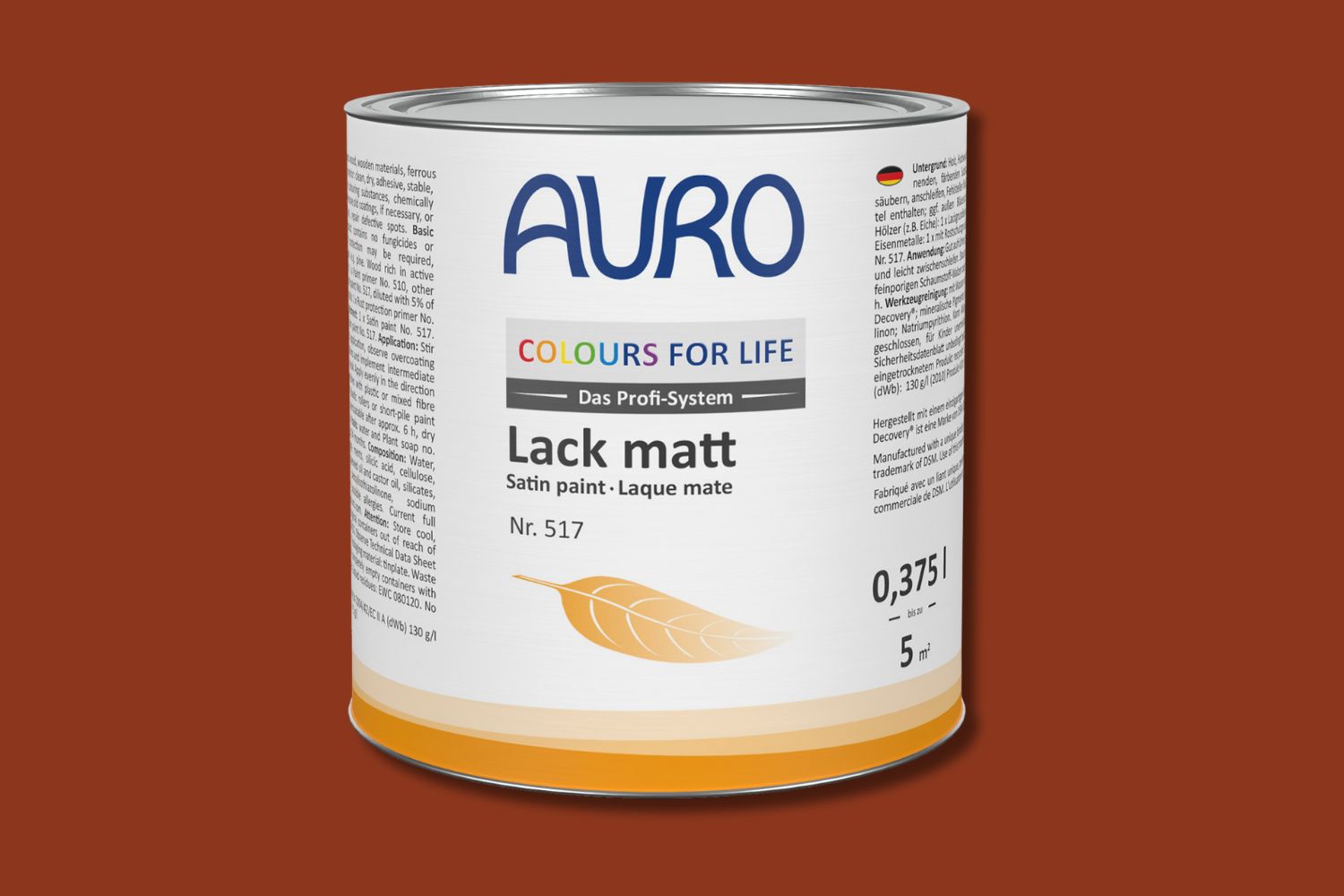 Auro Lack matt Nr. 517 Buntlack Englisch-Rot