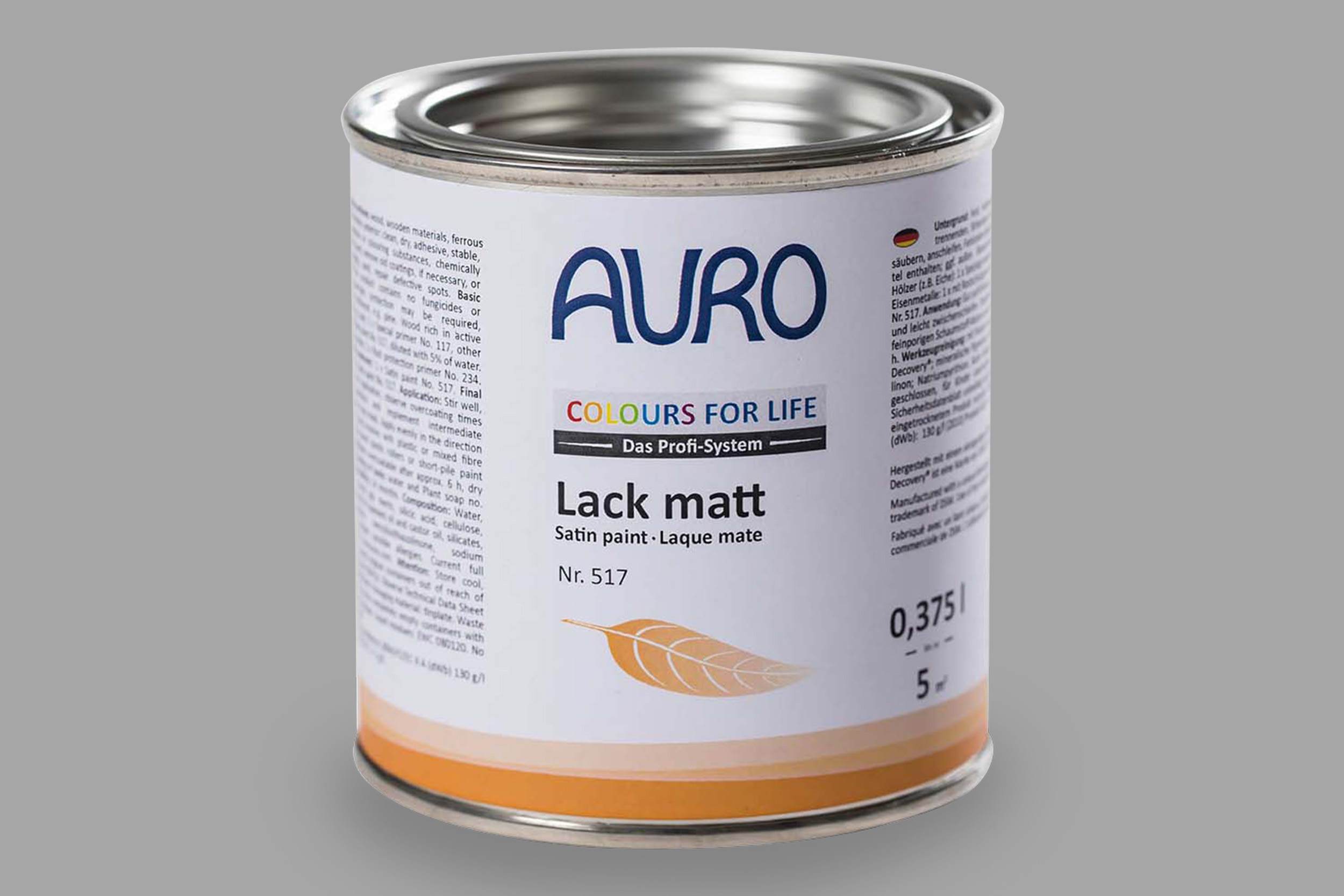 Auro Lack matt Nr. 517 Grautöne Colours for Life